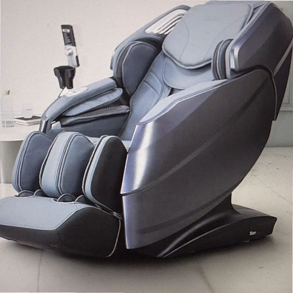 Titan 4D SL-Track Zero Gravity Electric Massage Chair 18 Modes Gray